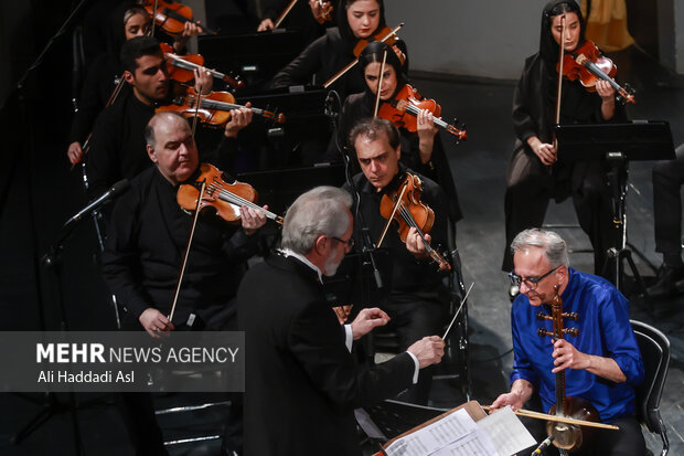 کنسرت ارکستر موسیقی ملی ایران