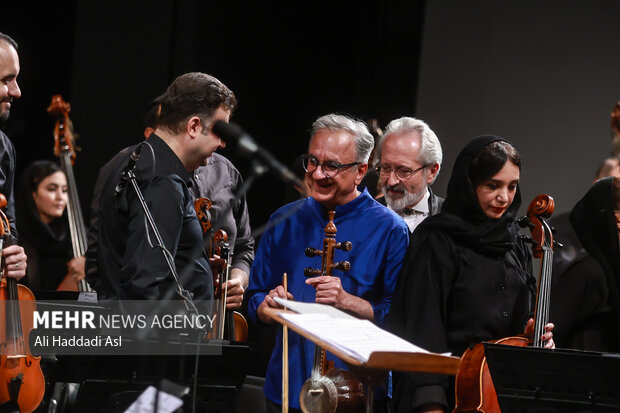 اجرای ارکستر موسیقی ملی ایران
