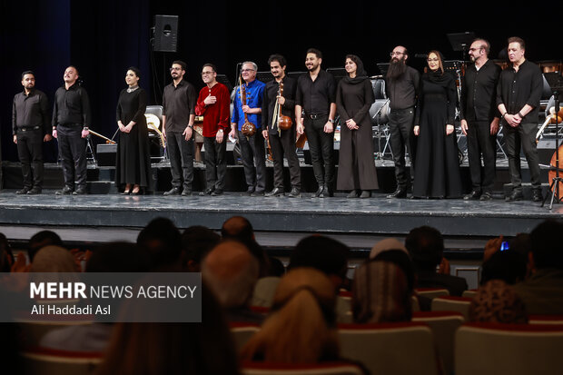 اجرای ارکستر موسیقی ملی ایران