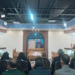 افتتاح مرکز آفرینش‌های هنری و استودیو جدید بسیج کرمانشاه