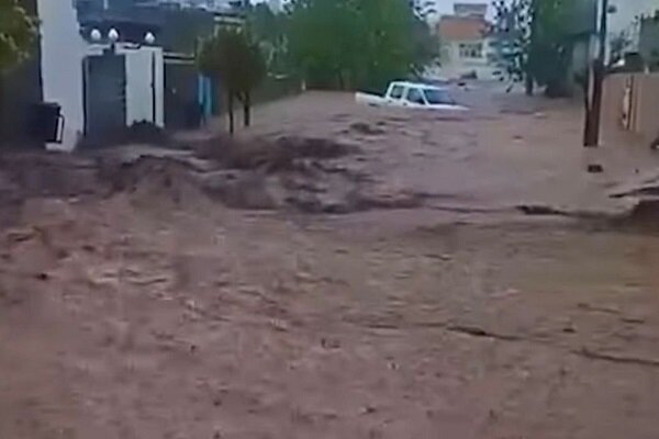 بارندگی شدید و سیل در اقلیم کردستان عراق ۲ قربانی گرفت