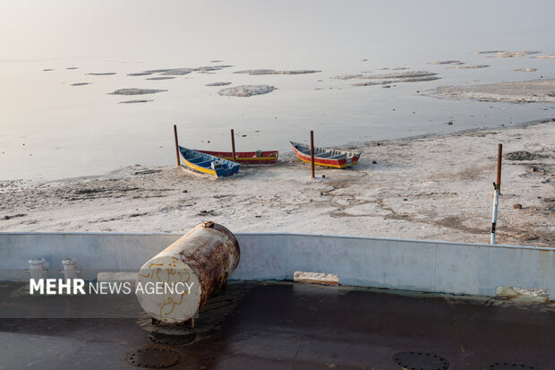 آخرین وضعیت دریاچه ارومیه