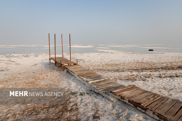 آخرین وضعیت دریاچه ارومیه