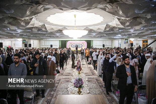 ازدواج دانشجویی در حرم حضرت معصومه(س)