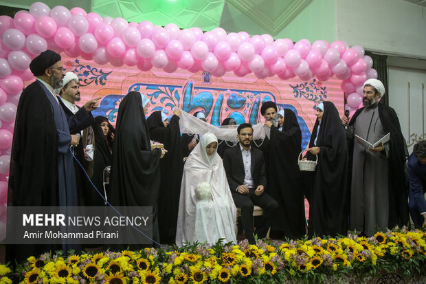 ازدواج دانشجویی در حرم حضرت معصومه(س)