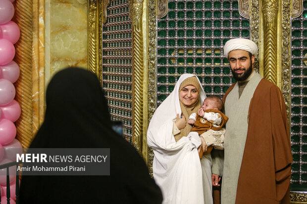 ازدواج دانشجویی در حرم حضرت معصومه(س)