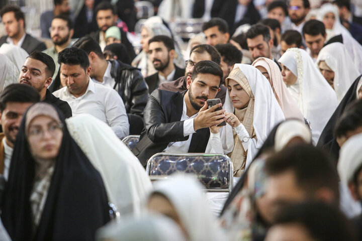 ازدواج دانشجویی در حرم حضرت معصومه(س)