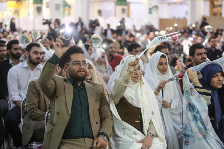 ازدواج دانشجویی در حرم حضرت معصومه(س)