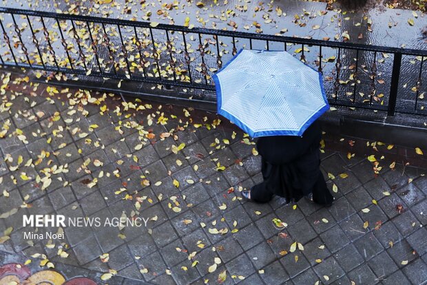 تبریز بارانی شد