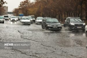 بارش ۷۰ میلی‌متری در نهاوند؛ کاهش تدریجی دمای هوا در همدان