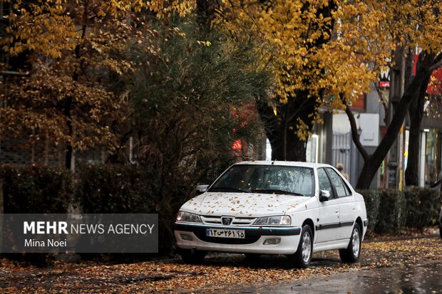 تبریز بارانی شد