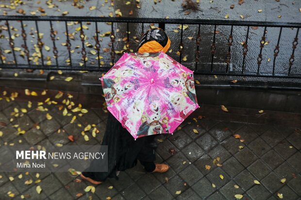 تبریز بارانی شد