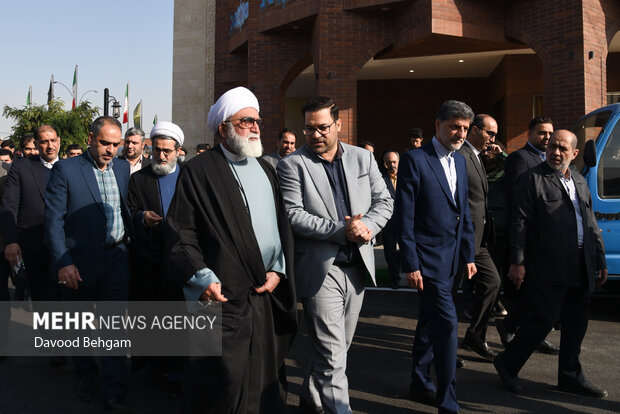 آئین اهدای جهیزیه و افتتاح فاز ۳ زائر سرای رضوی