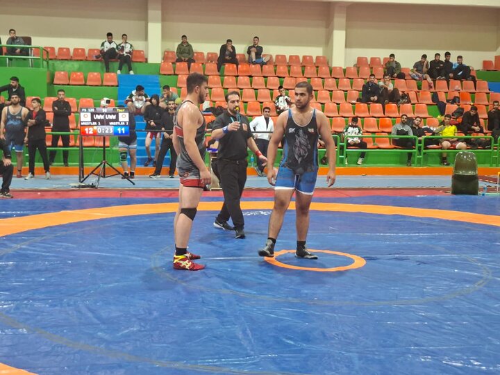 مسابقات قهرمانی کشتی دانشگاه‌های ارتش در نوشهر برپا شد