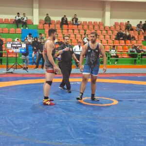 مسابقات قهرمانی کشتی دانشگاه‌های ارتش در نوشهر برپا شد