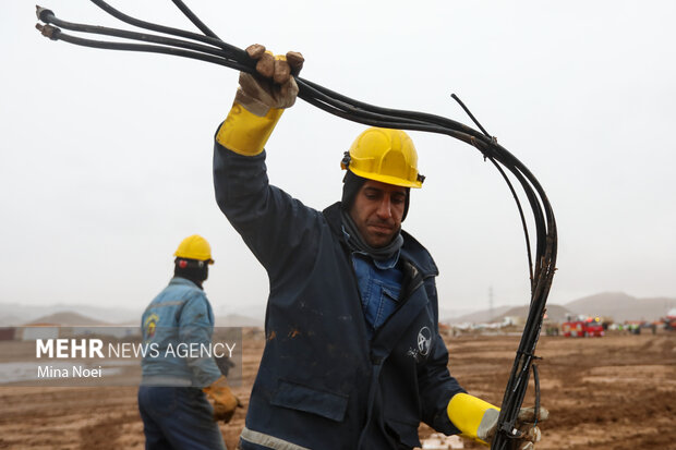 مانور تمام عیار زلزله آذربایجان با نام شهید مهدی زرتاجی