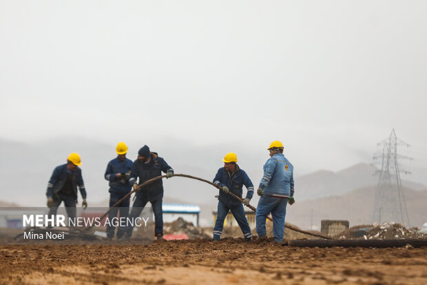 مانور تمام عیار زلزله آذربایجان با نام شهید مهدی زرتاجی