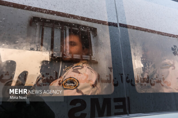 مانور تمام عیار زلزله آذربایجان با نام شهید مهدی زرتاجی