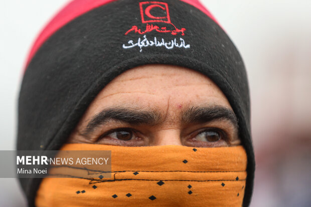 مانور تمام عیار زلزله آذربایجان با نام شهید مهدی زرتاجی