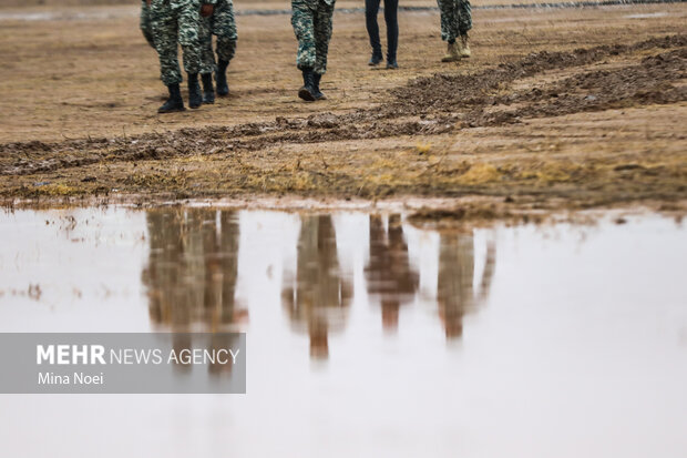 مانور تمام عیار زلزله آذربایجان با نام شهید مهدی زرتاجی
