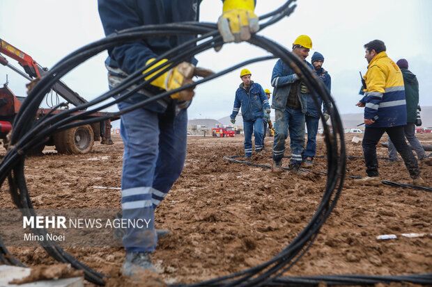 مانور تمام عیار زلزله آذربایجان با نام شهید مهدی زرتاجی