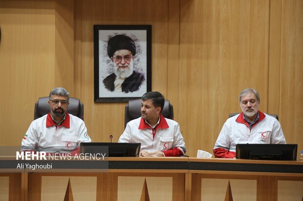 پاسداشت از داوطلبین هلال احمر گیلان