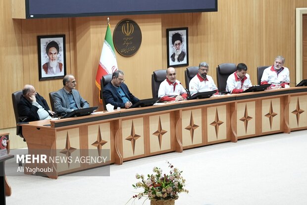 پاسداشت از داوطلبین هلال احمر گیلان