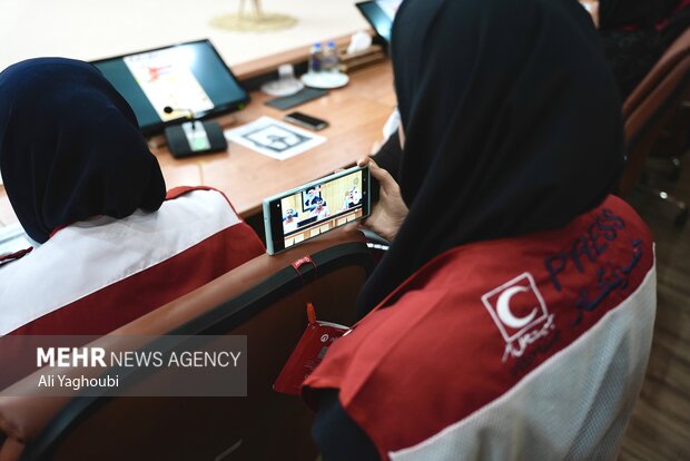 پاسداشت از داوطلبین هلال احمر گیلان