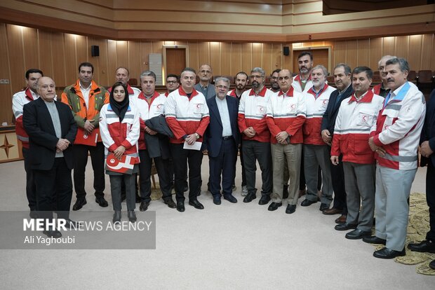 پاسداشت از داوطلبین هلال احمر گیلان