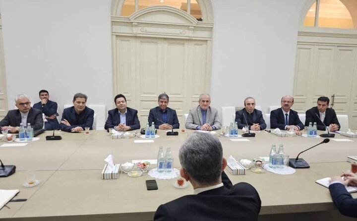 نشست استاندار اردبیل با شهردار باکو