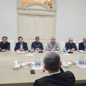 نشست استاندار اردبیل با شهردار باکو