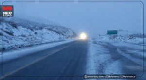 برفروبی در گردنه گاماسیاب