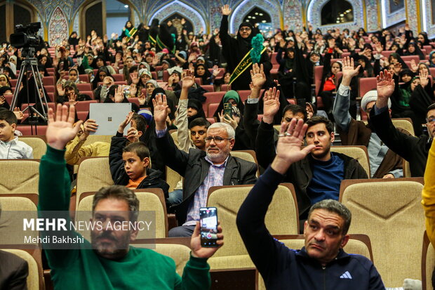 جشن میلاد حضرت زهرا(س) و چهل سالگی مجمع عاشقان بقیع قم