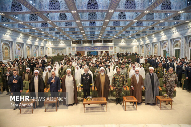 پنجمین جشنواره سراسری زوج های جوان ارتش در حرم مطهر رضوی