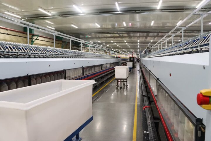 گشایش کارخانه بزرگ ریسندگی یزد با حضور وزیر کشور