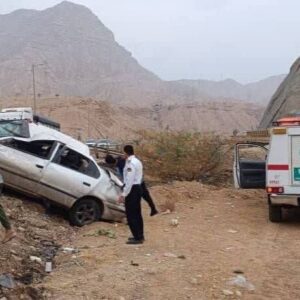 واژگونی خودرو در جاده «دالکی – کنارتخته» ۶ مصدوم داشت