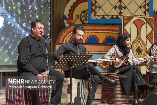 اختتامیه اولین جشنواره ملی نمد در شهرکرد