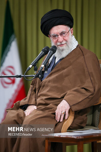 مراسم جشن میلاد حضرت زهرا (سلام‌الله‌علیها) در حضور رهبر معظم انقلاب