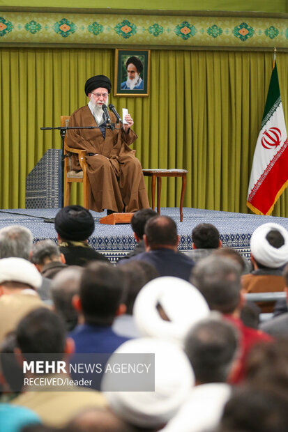 مراسم جشن میلاد حضرت زهرا (سلام‌الله‌علیها) در حضور رهبر معظم انقلاب