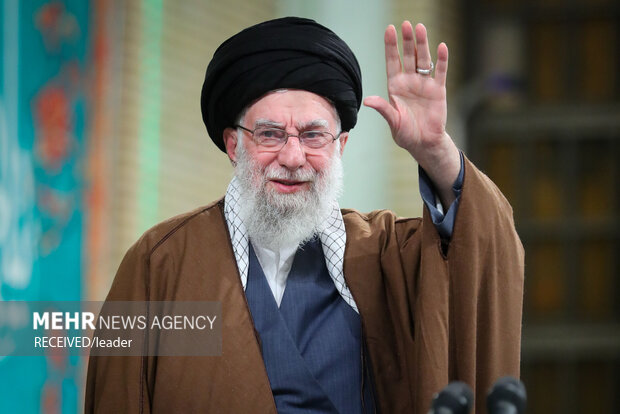 مراسم جشن میلاد حضرت زهرا (سلام‌الله‌علیها) در حضور رهبر معظم انقلاب