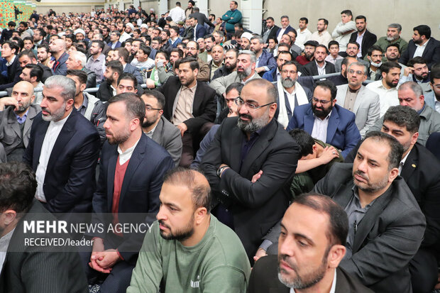 مراسم جشن میلاد حضرت زهرا (سلام‌الله‌علیها) در حضور رهبر معظم انقلاب