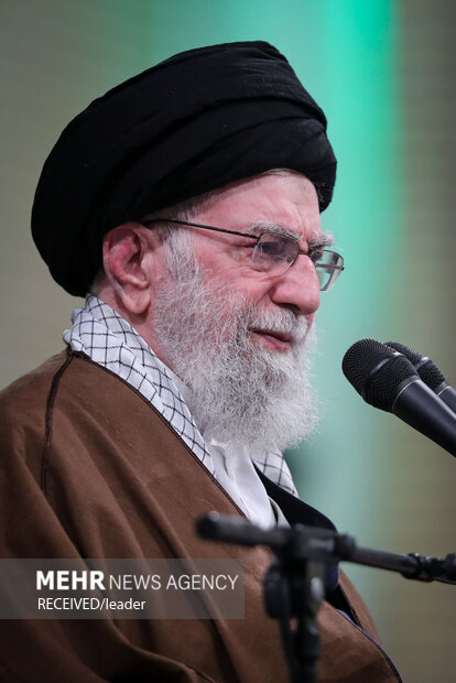 مراسم جشن میلاد حضرت زهرا (سلام‌الله‌علیها) در حضور رهبر معظم انقلاب