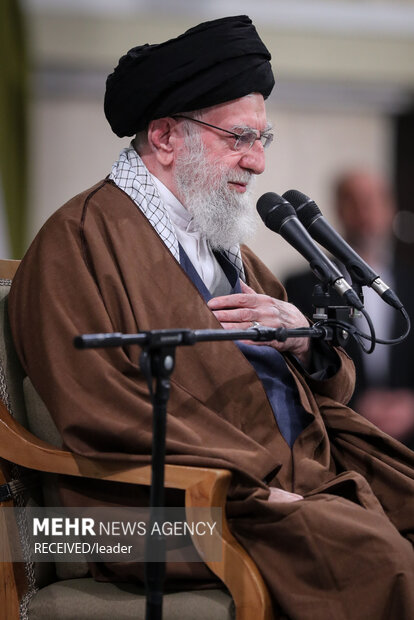 مراسم جشن میلاد حضرت زهرا (سلام‌الله‌علیها) در حضور رهبر معظم انقلاب