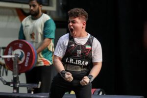 جوان کردکویی رکورد نوجوانان جهان را شکست