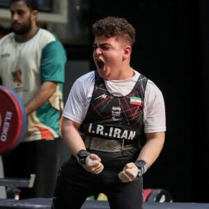 جوان کردکویی رکورد نوجوانان جهان را شکست