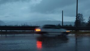 بارندگی رگباری در چالوس