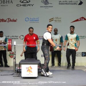 پاراوزنه بردار ایران در دسته ٨٠ کیلوگرم نایب قهرمان شد