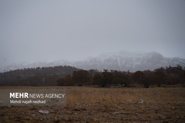 هوای زیبای بارانی شهر یاسوج