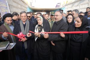 پروژه زیرگذر شیخ صفی‌الدین اورموی در ارومیه افتتاح شد