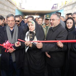پروژه زیرگذر شیخ صفی‌الدین اورموی در ارومیه افتتاح شد